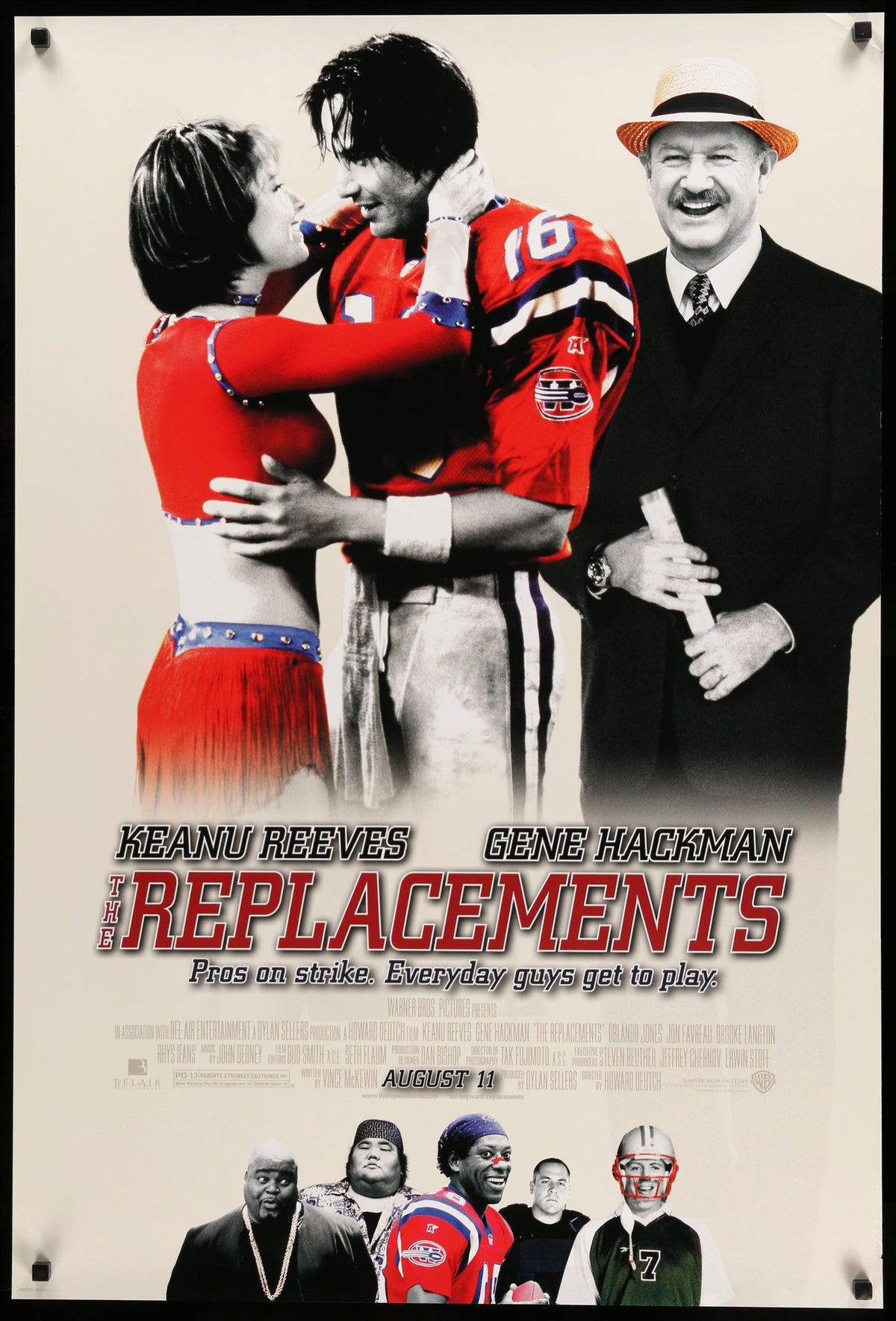 Replacements (2000) original movie poster for sale at Original Film Art