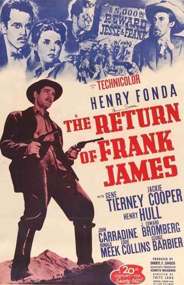 Return of Frank James (1940) original movie poster for sale at Original Film Art