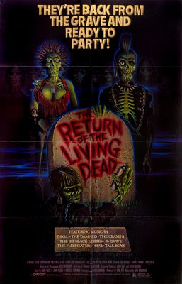 Return of the Living Dead (1985) original movie poster for sale at Original Film Art - Vintage Movie Posters