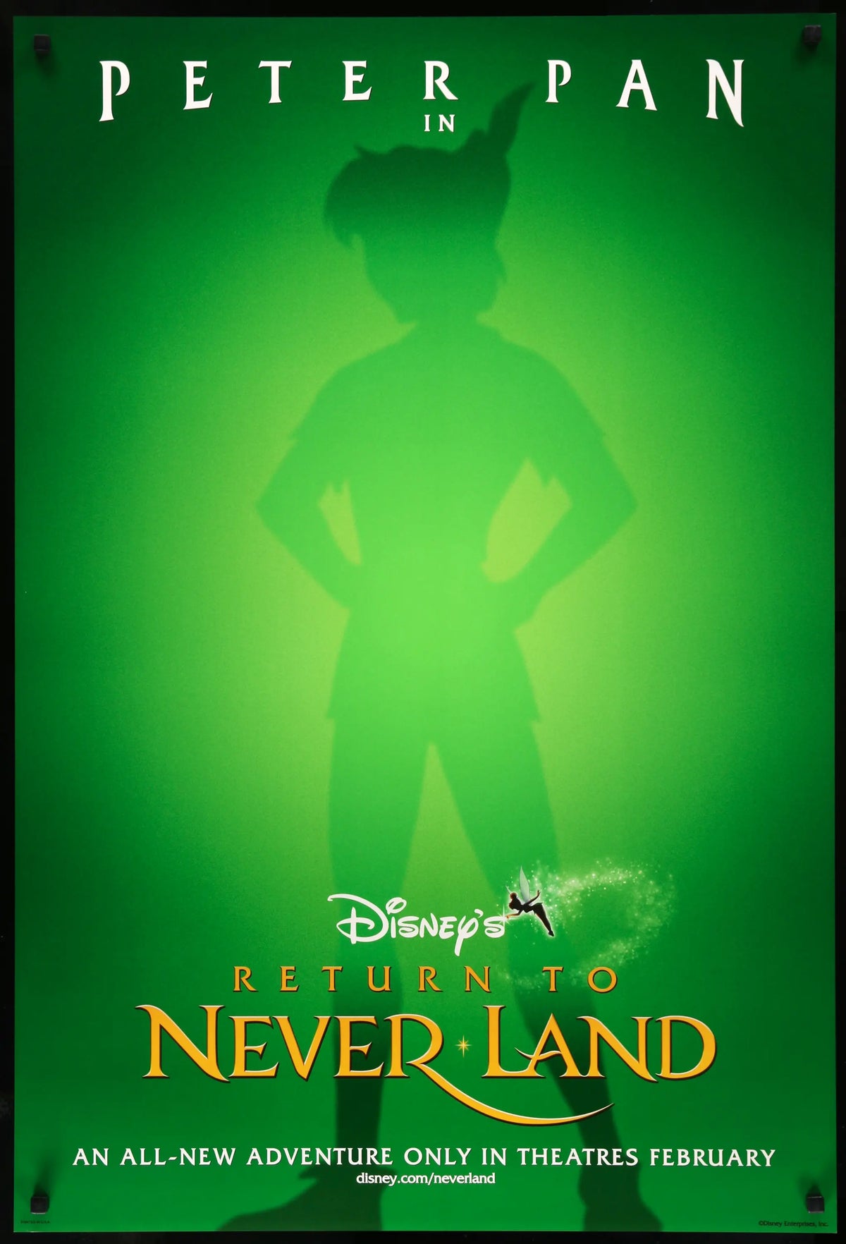 Return to Neverland (2002) original movie poster for sale at Original Film Art - Vintage Movie Posters