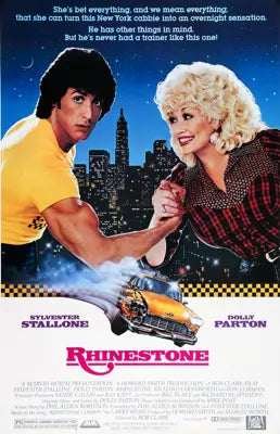 Rhinestone (1984) original movie poster for sale at Original Film Art - Vintage Movie Posters