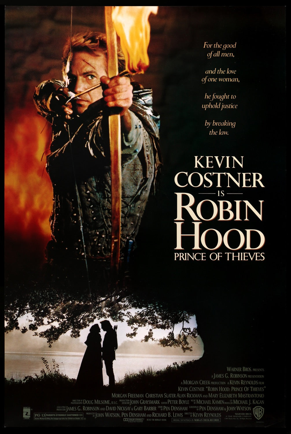 Robin Hood: Prince of Thieves (1991) original movie poster for sale at Original Film Art - Vintage Movie Posters
