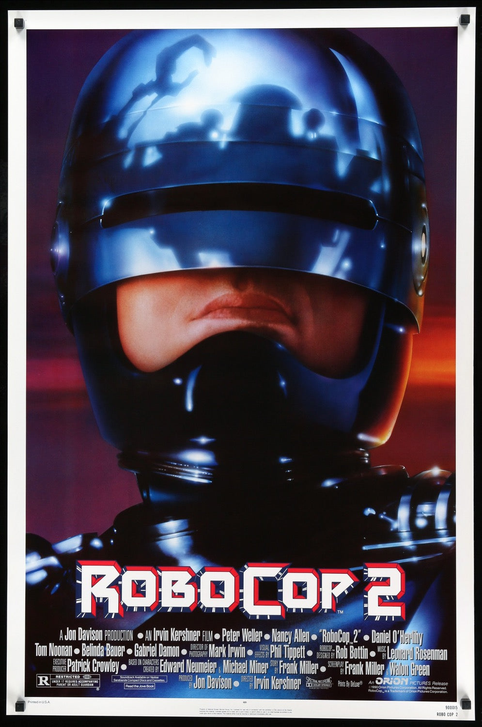 Robocop 2 (1990) original movie poster for sale at Original Film Art - Vintage Movie Posters