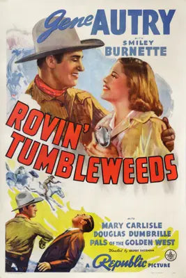 Rovin' Tumbleweeds (1939) original movie poster for sale at Original Film Art - Vintage Movie Posters