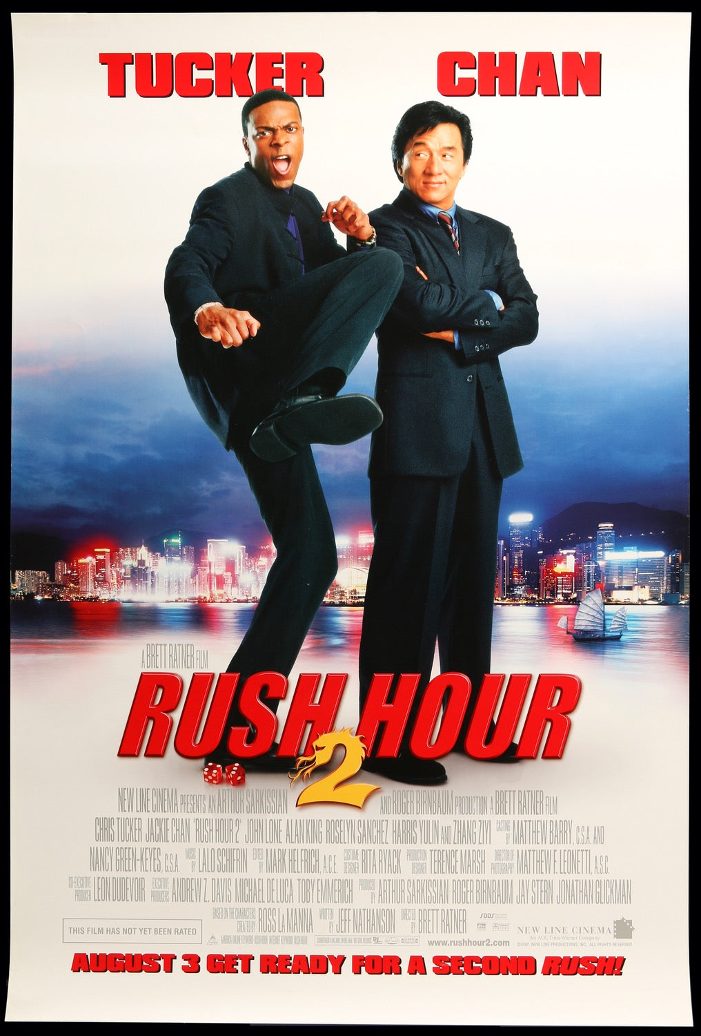 Rush Hour 2 (2001) original movie poster for sale at Original Film Art - Vintage Movie Posters