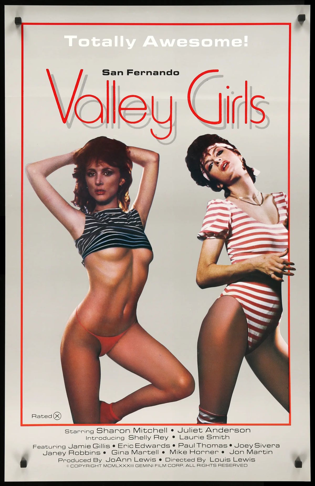 San Fernando Valley Girls (1988) original movie poster for sale at Original Film Art - Vintage Movie Posters
