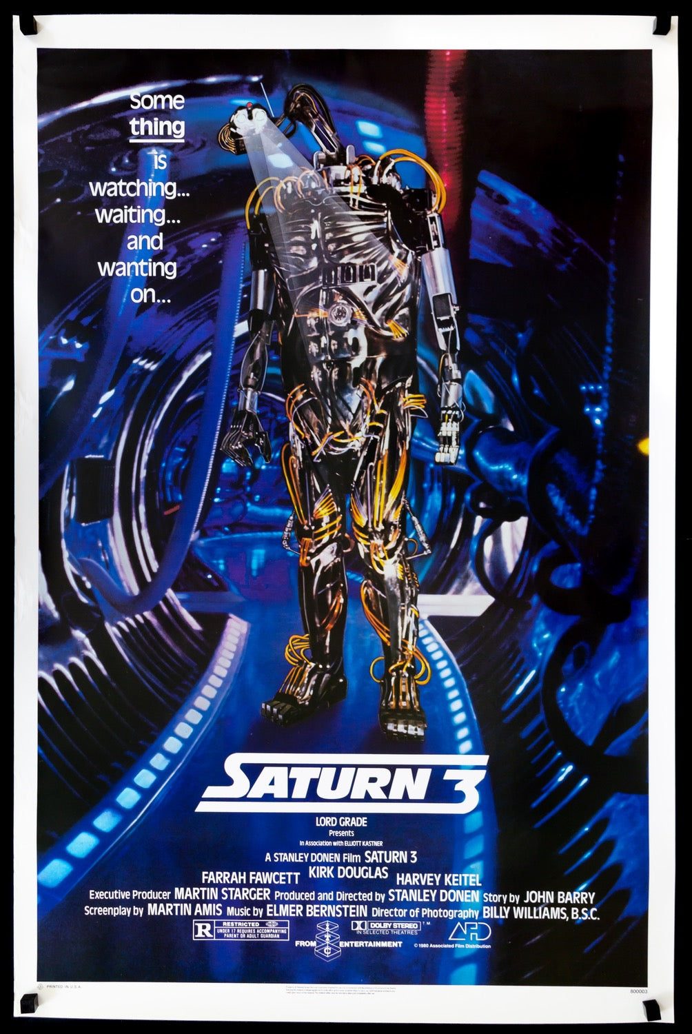 Saturn 3 (1980) original movie poster for sale at Original Film Art - Vintage Movie Posters