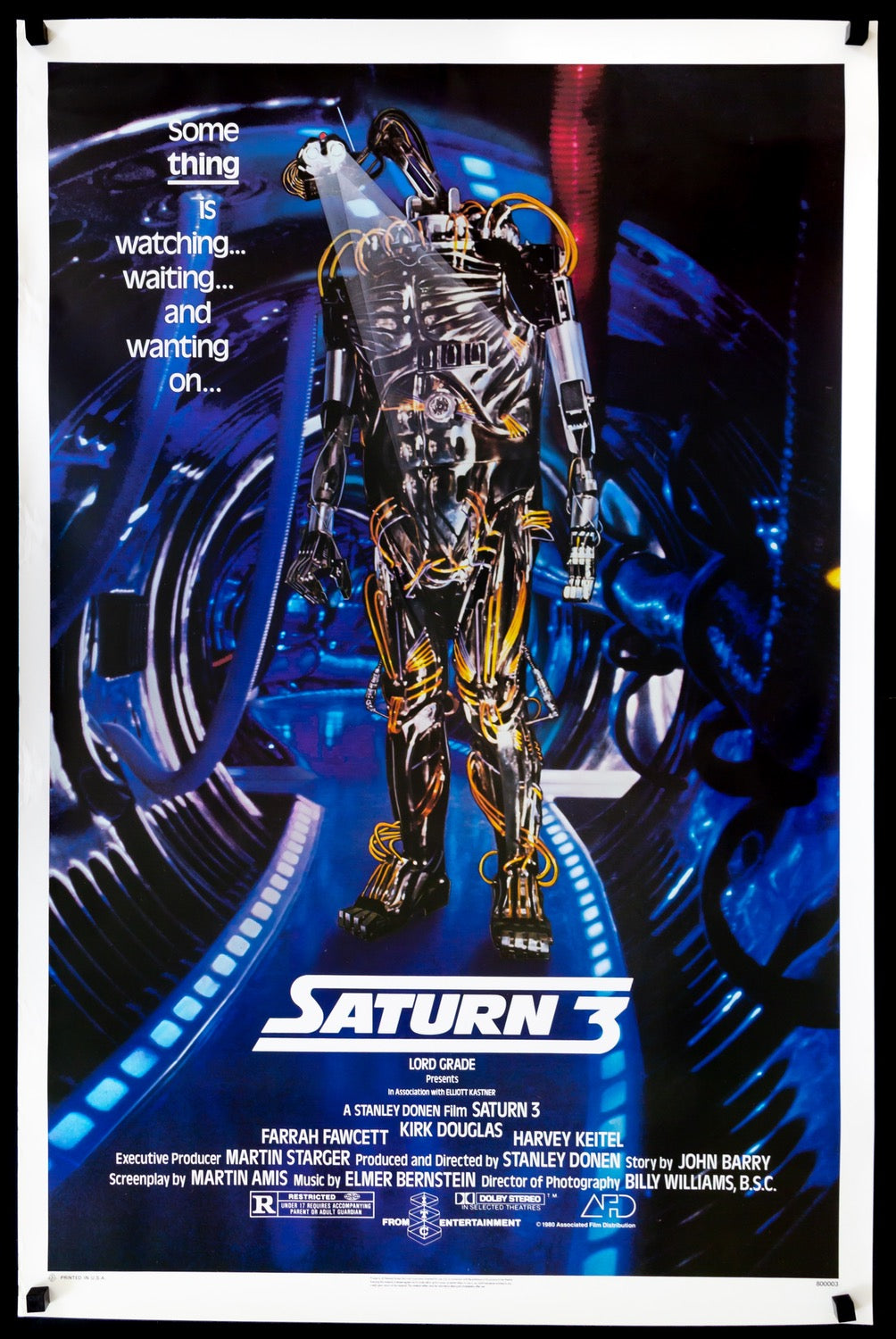 Saturn 3 (1980) original movie poster for sale at Original Film Art