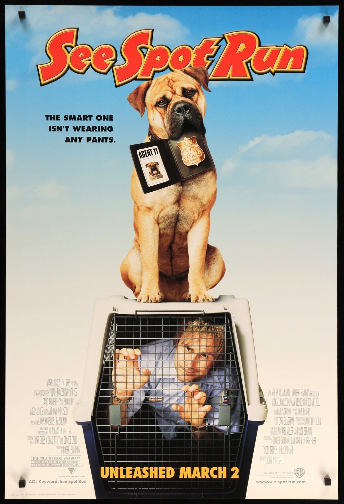 See Spot Run (2001) original movie poster for sale at Original Film Art - Vintage Movie Posters
