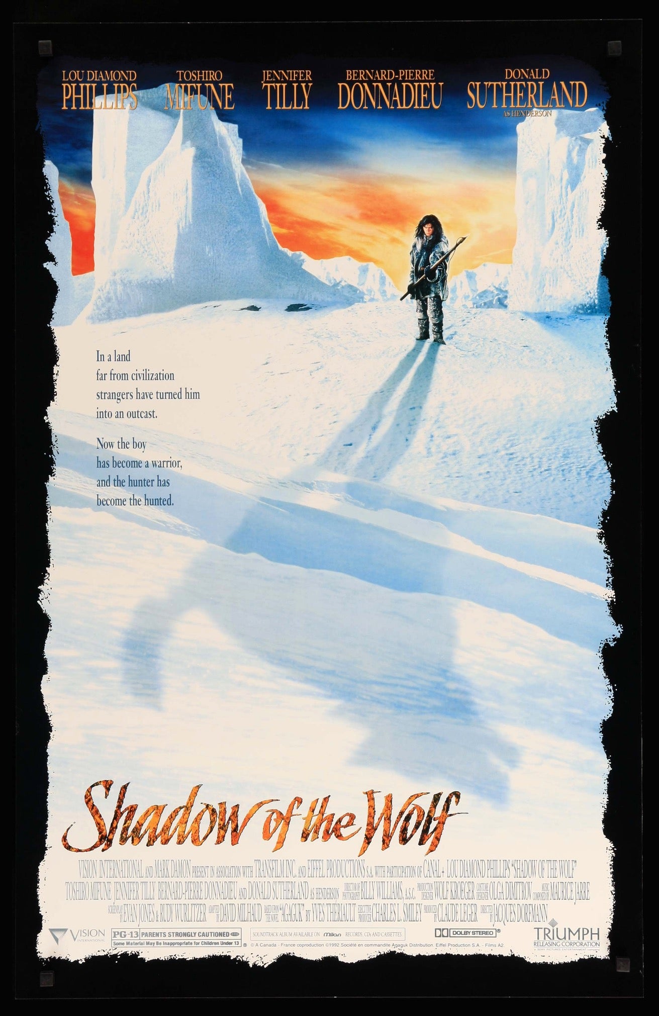 Shadow of the Wolf (1992) Original One-Sheet Movie Poster