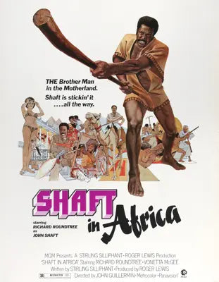 Shaft in Africa (1973) original movie poster for sale at Original Film Art - Vintage Movie Posters