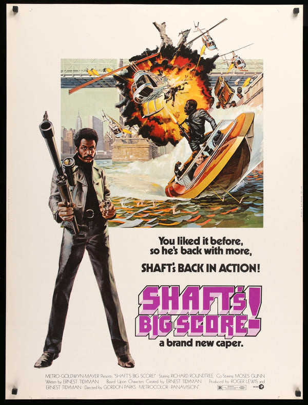 Shaft's Big Score (1972) Original 30