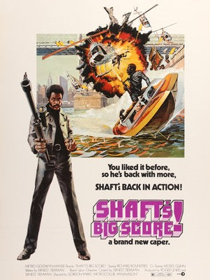 Shaft's Big Score (1972) original movie poster for sale at Original Film Art - Vintage Movie Posters
