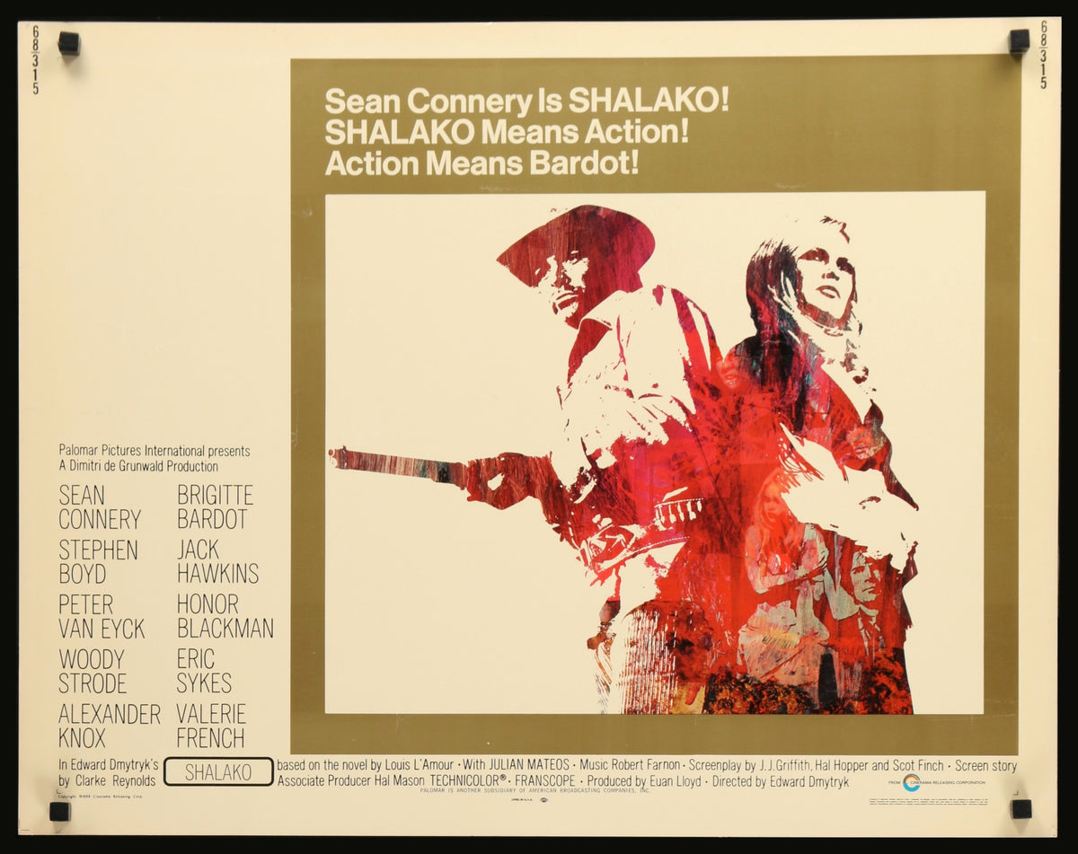 Shalako (1968) original movie poster for sale at Original Film Art - Vintage Movie Posters