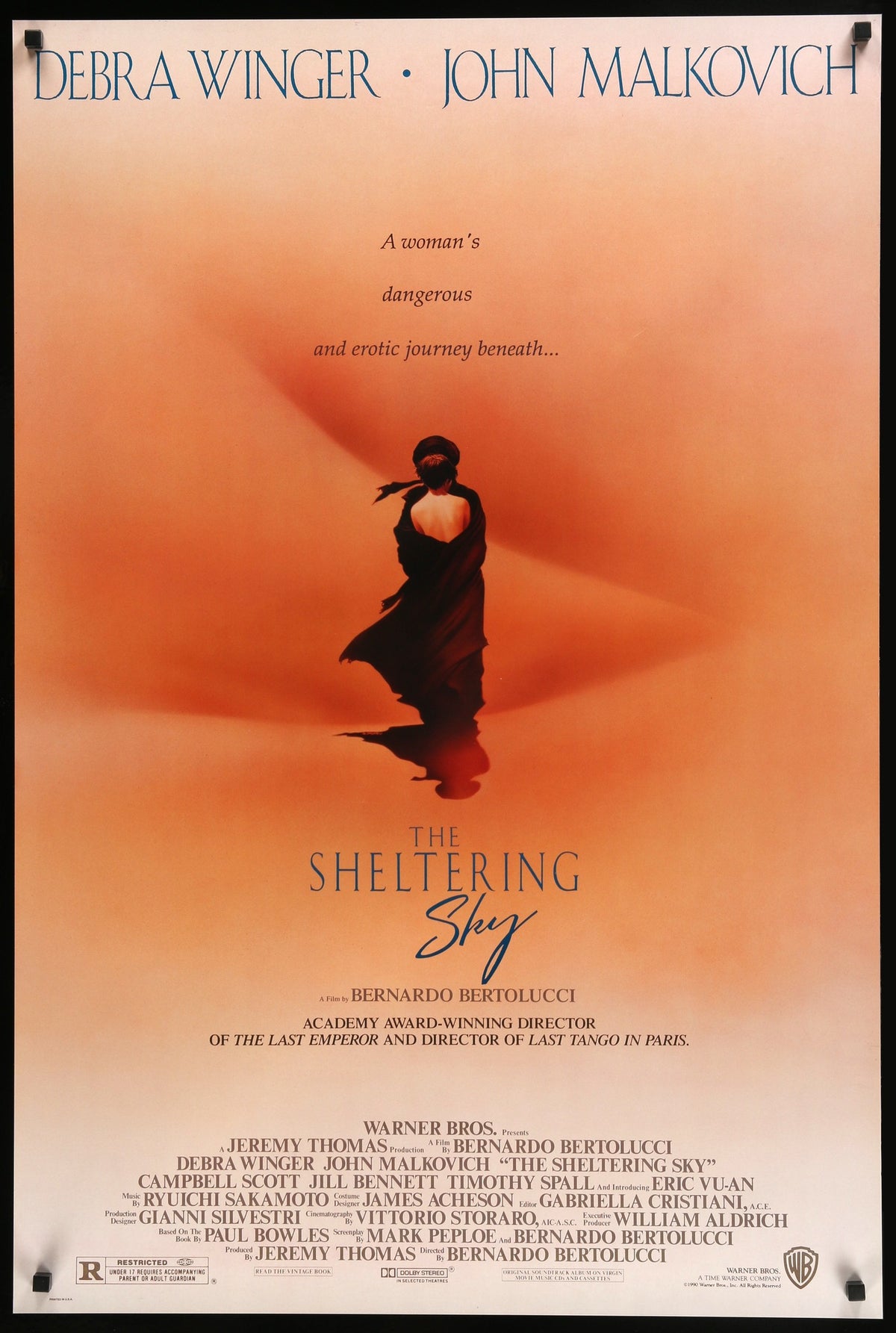 Sheltering Sky (1990) original movie poster for sale at Original Film Art - Vintage Movie Posters