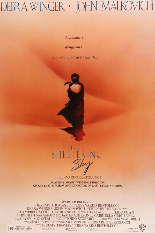 Sheltering Sky (1990) original movie poster for sale at Original Film Art - Vintage Movie Posters