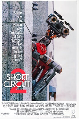 Short Circuit 2 (1988) original movie poster for sale at Original Film Art - Vintage Movie Posters