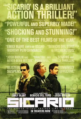 Sicario (2015) original movie poster for sale at Original Film Art - Vintage Movie Posters