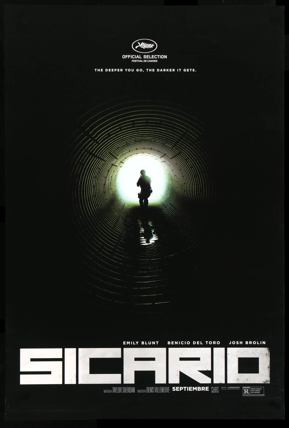 Sicario (2015) original movie poster for sale at Original Film Art