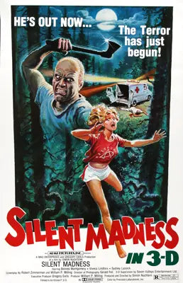 Silent Madness (1984) original movie poster for sale at Original Film Art - Vintage Movie Posters