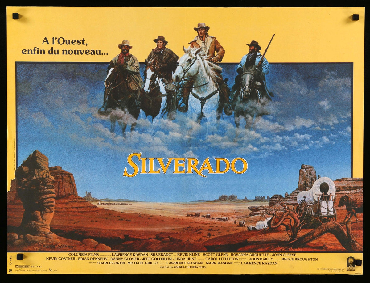 Silverado (1985) original movie poster for sale at Original Film Art - Vintage Movie Posters