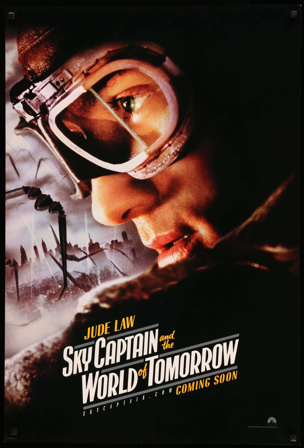 Sky Captain and the World of Tomorrow (2004) original movie poster for sale at Original Film Art - Vintage Movie Posters