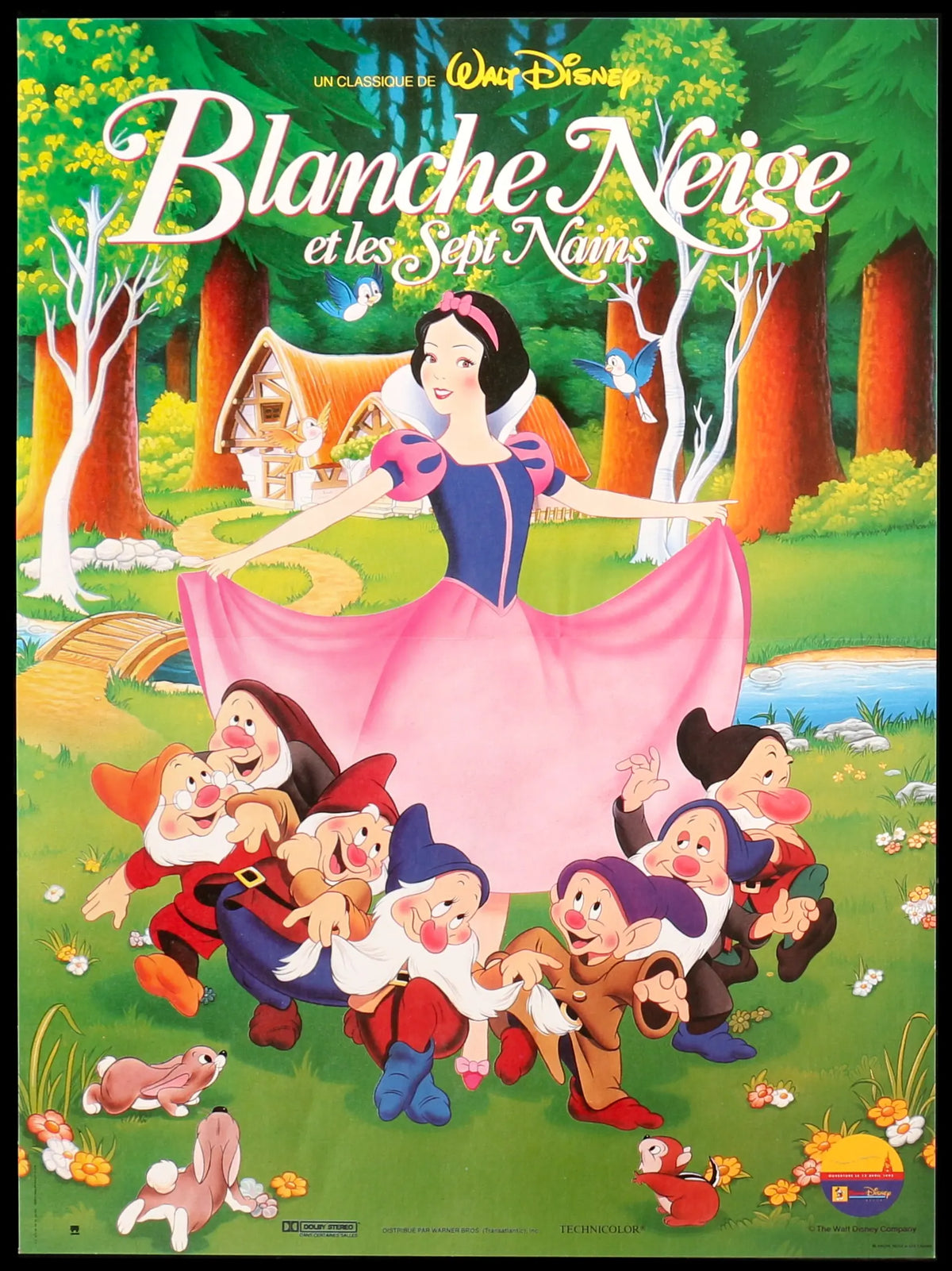 Snow White and the Seven Dwarfs (1937) original movie poster for sale at Original Film Art - Vintage Movie Posters