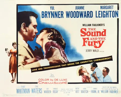 Sound and the Fury (1959) original movie poster for sale at Original Film Art