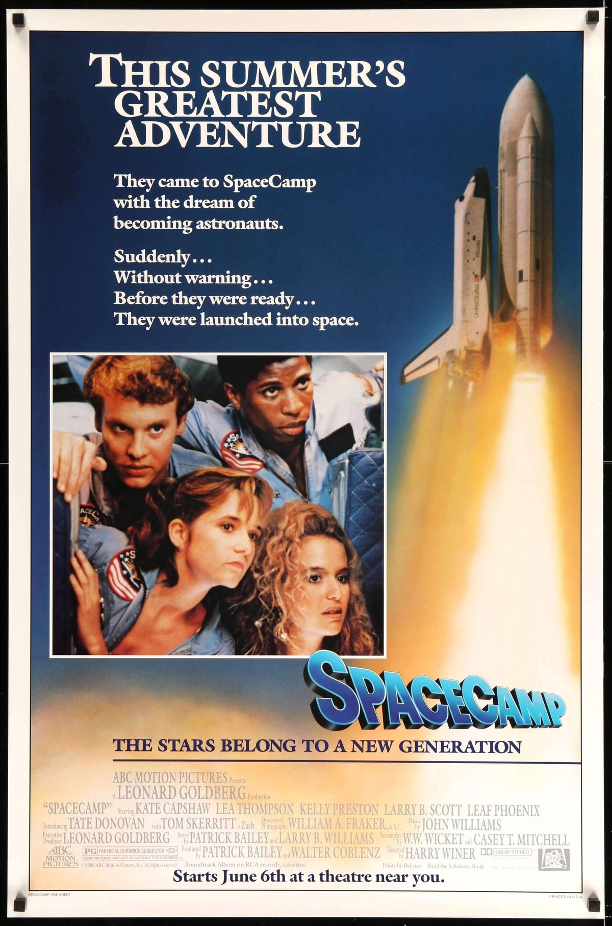 SpaceCamp (1986) original movie poster for sale at Original Film Art