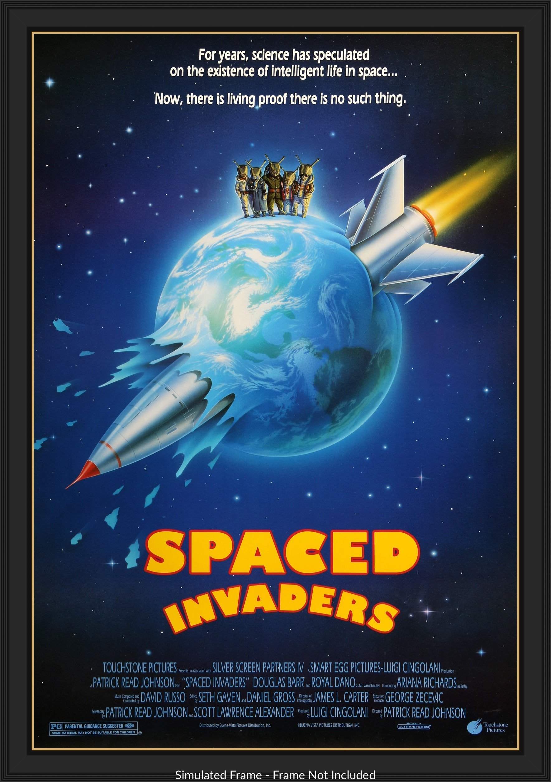 Spaced Invaders (1990) original movie poster for sale at Original Film Art