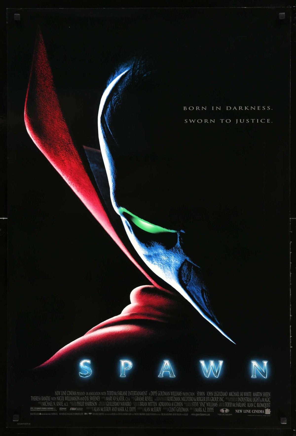 Spawn (1997) original movie poster for sale at Original Film Art - Vintage Movie Posters