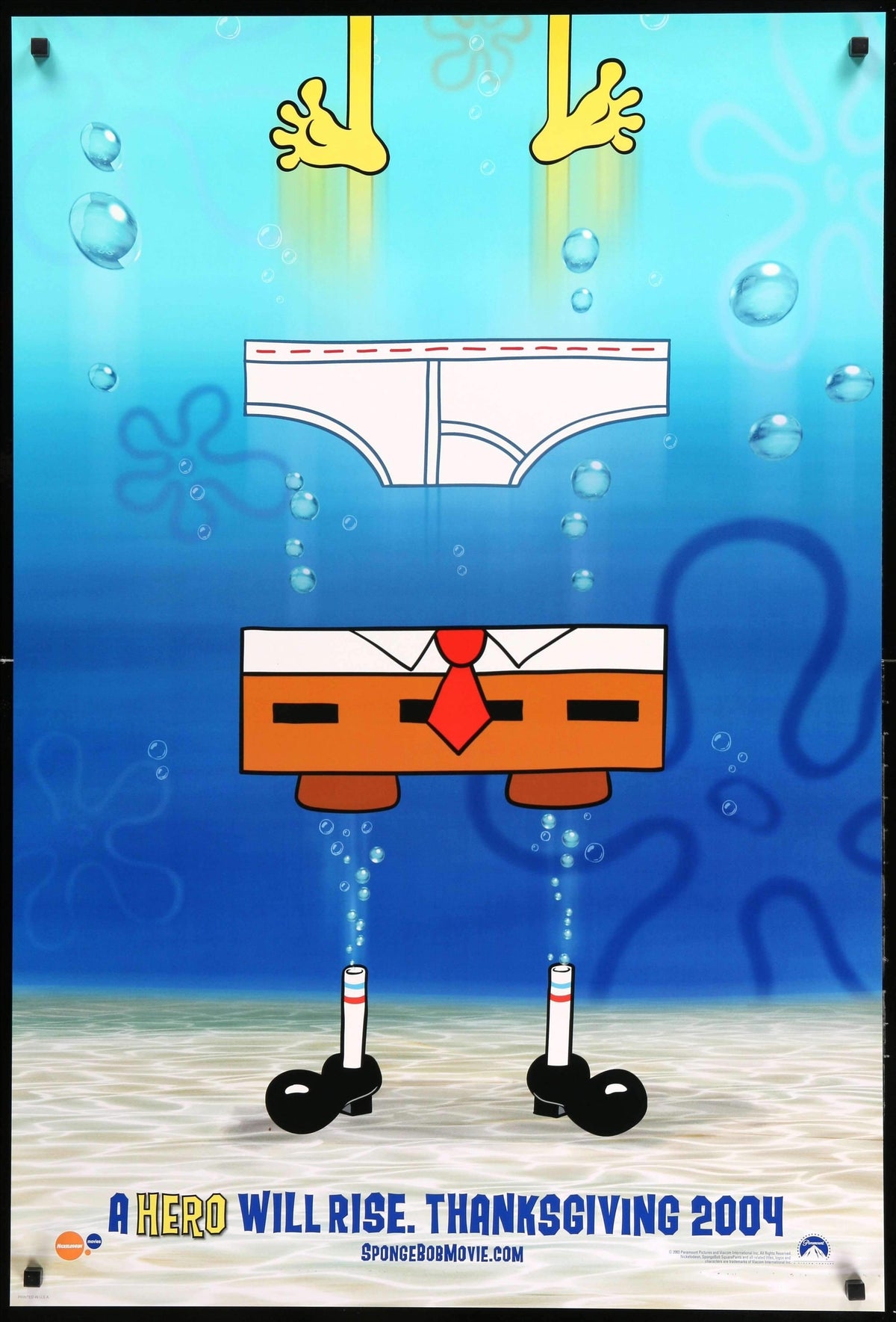 SpongeBob SquarePants Movie (2004) original movie poster for sale at Original Film Art - Vintage Movie Posters