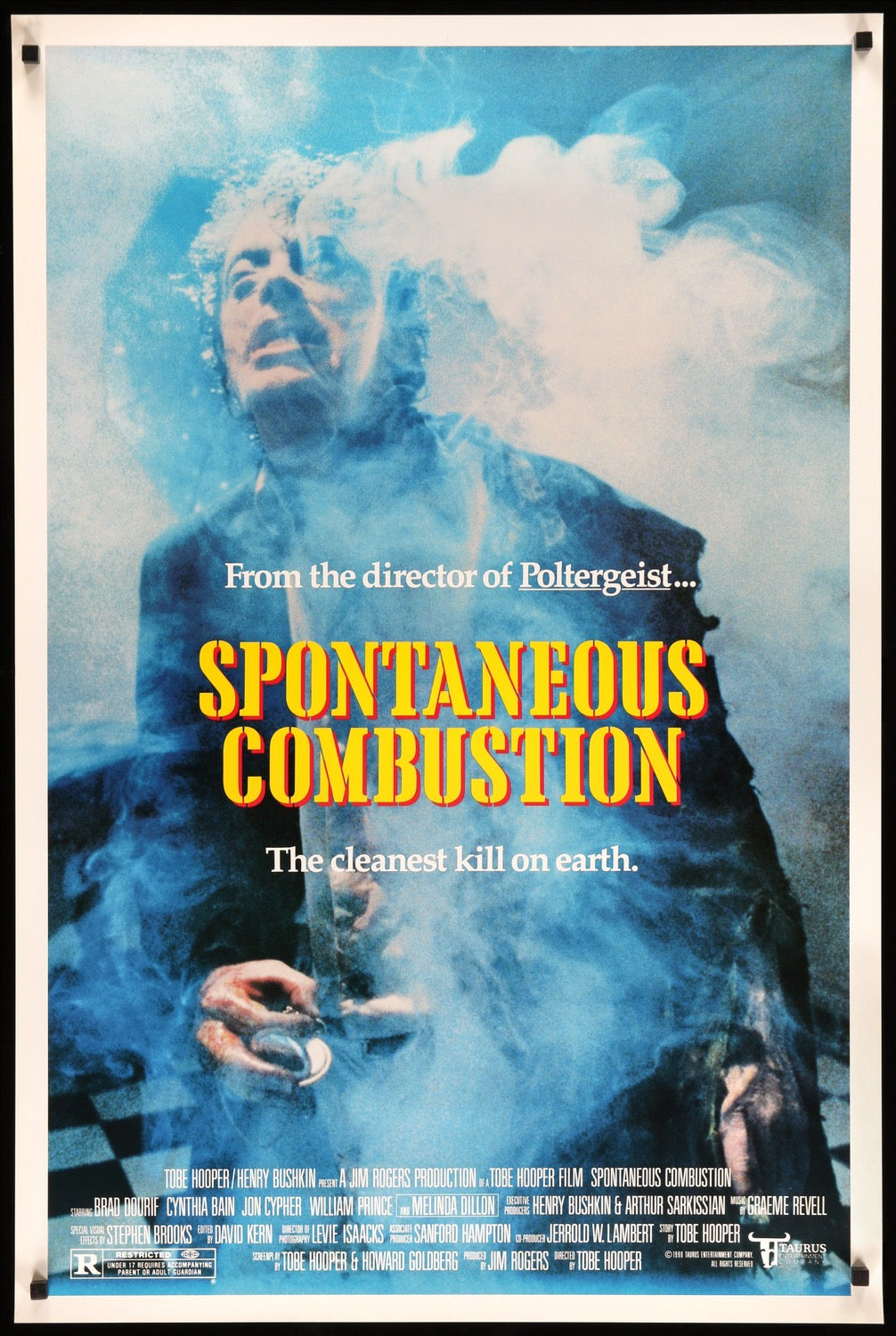 Spontaneous Combustion (1990) original movie poster for sale at Original Film Art - Vintage Movie Posters