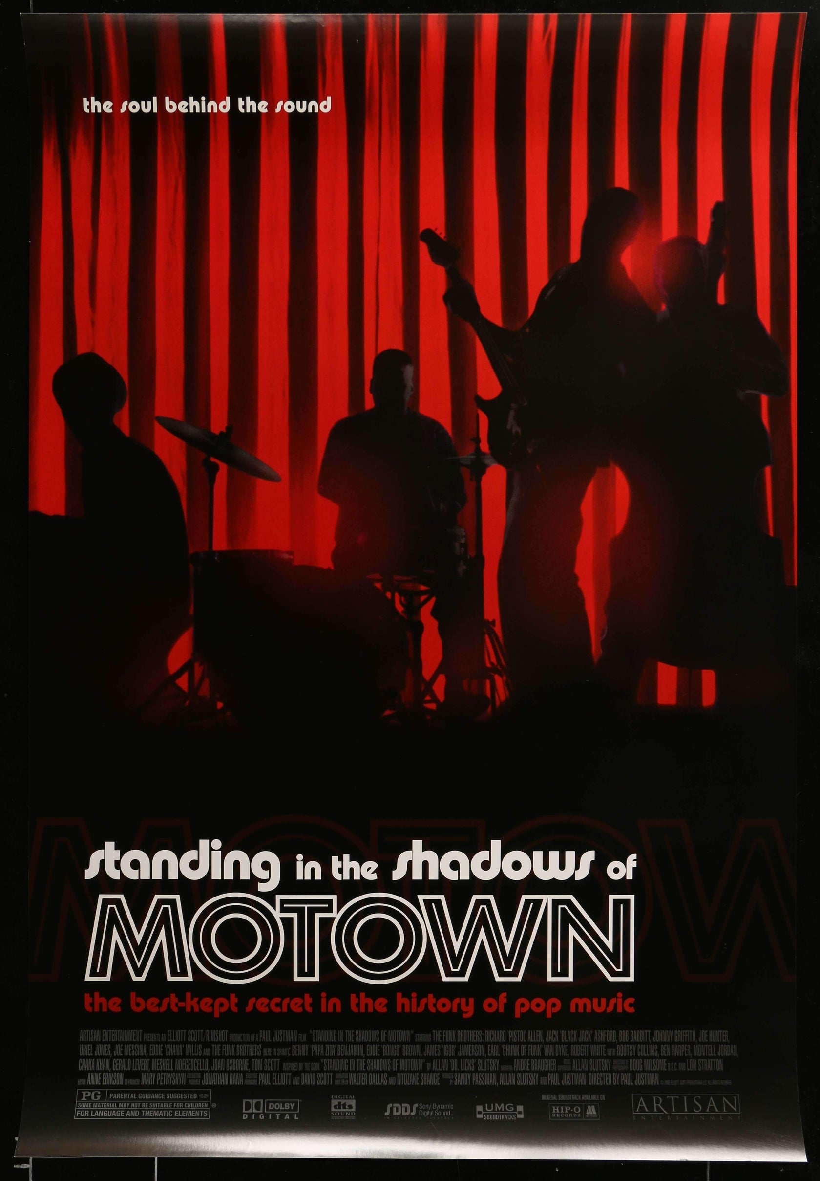 Standing in the Shadows of Motown (2002) original movie poster for sale at Original Film Art