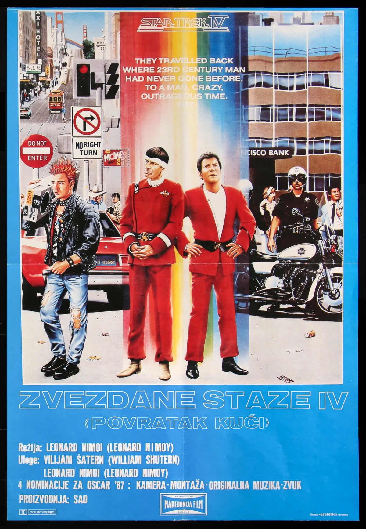 Star Trek IV: The Voyage Home (1986) original movie poster for sale at Original Film Art