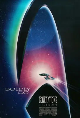 Star Trek: Generations (1994) original movie poster for sale at Original Film Art - Vintage Movie Posters