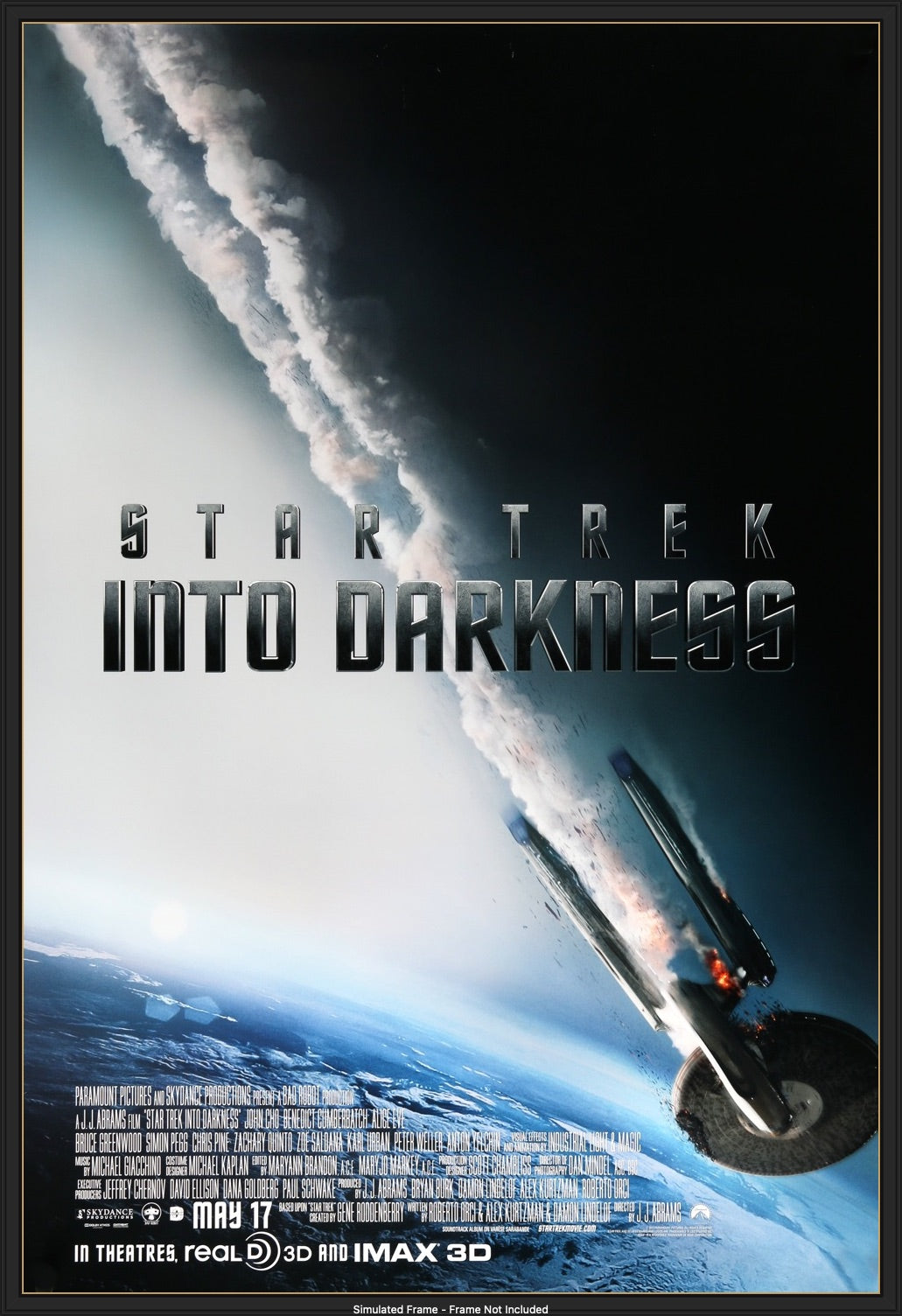 Star Trek Into Darkness (2013) original movie poster for sale at Original Film Art