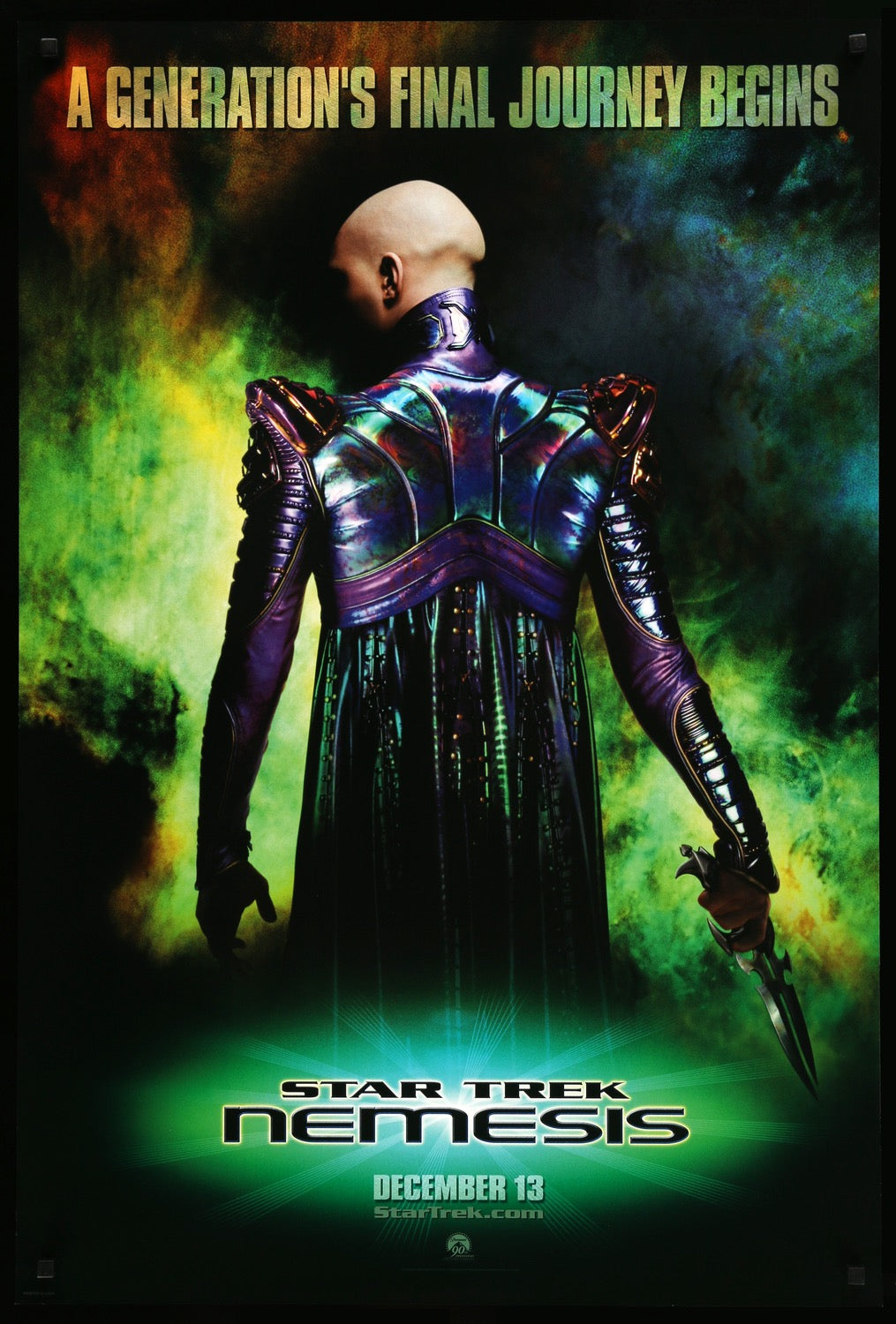 Star Trek: Nemesis (2002) original movie poster for sale at Original Film Art