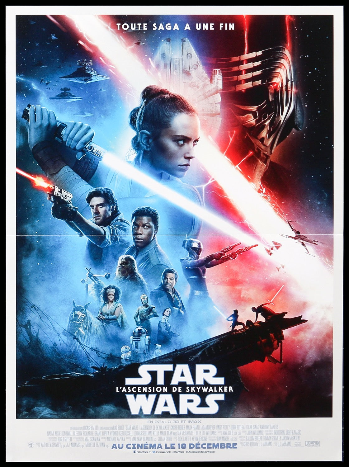 Star Wars: The Rise of Skywalker (2019) original movie poster for sale at Original Film Art