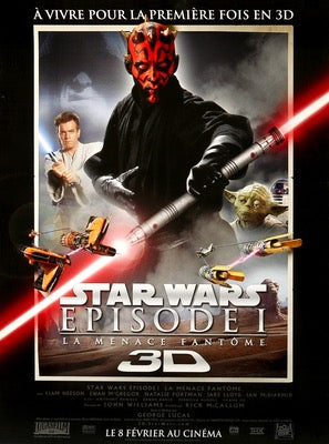 Star Wars: The Phantom Menace (1999) Original R12 French Movie