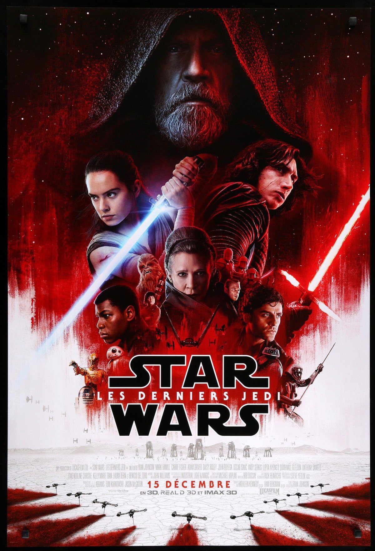 Star Wars: The Last Jedi (2017) original movie poster for sale at Original Film Art