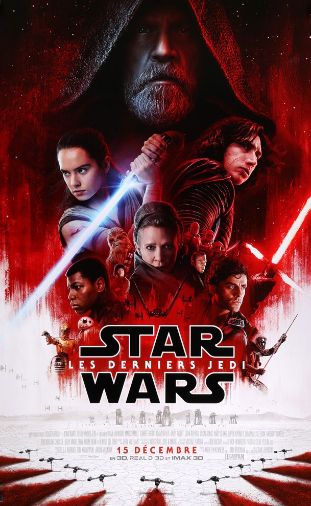 Star Wars: The Last Jedi (2017) Original One-Sheet Movie Poster