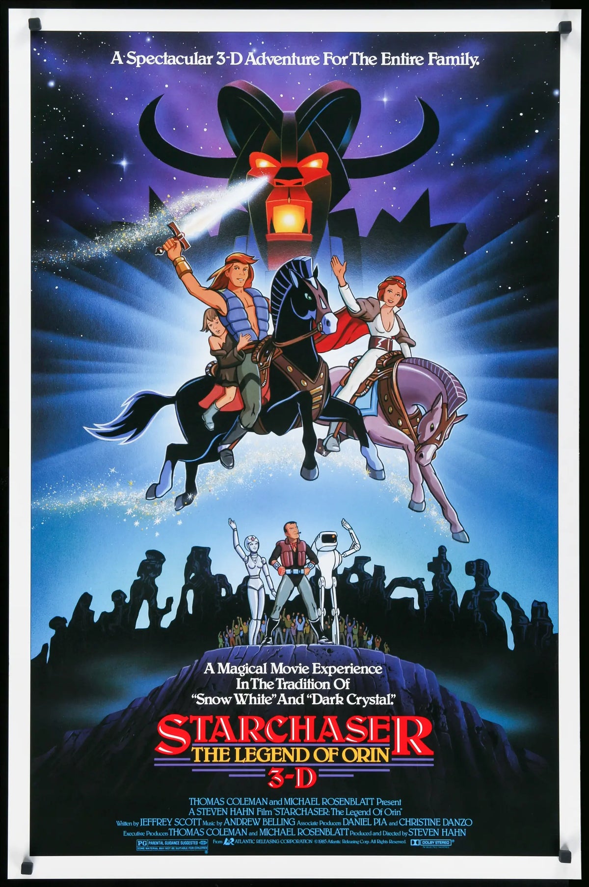 Starchaser - The Legend of Orin in 3-D (1985) original movie poster for sale at Original Film Art