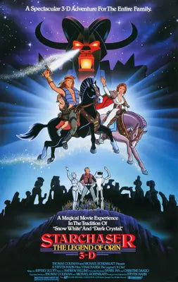 Starchaser - The Legend of Orin in 3-D (1985) original movie poster for sale at Original Film Art