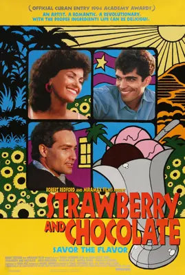 Strawberry and Chocolate (1993) original movie poster for sale at Original Film Art