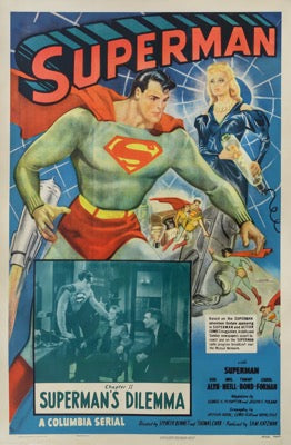 Superman (1948) original movie poster for sale at Original Film Art - Vintage Movie Posters