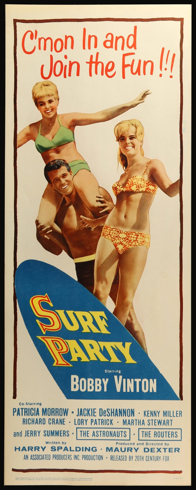 Surf Party (1964) original movie poster for sale at Original Film Art