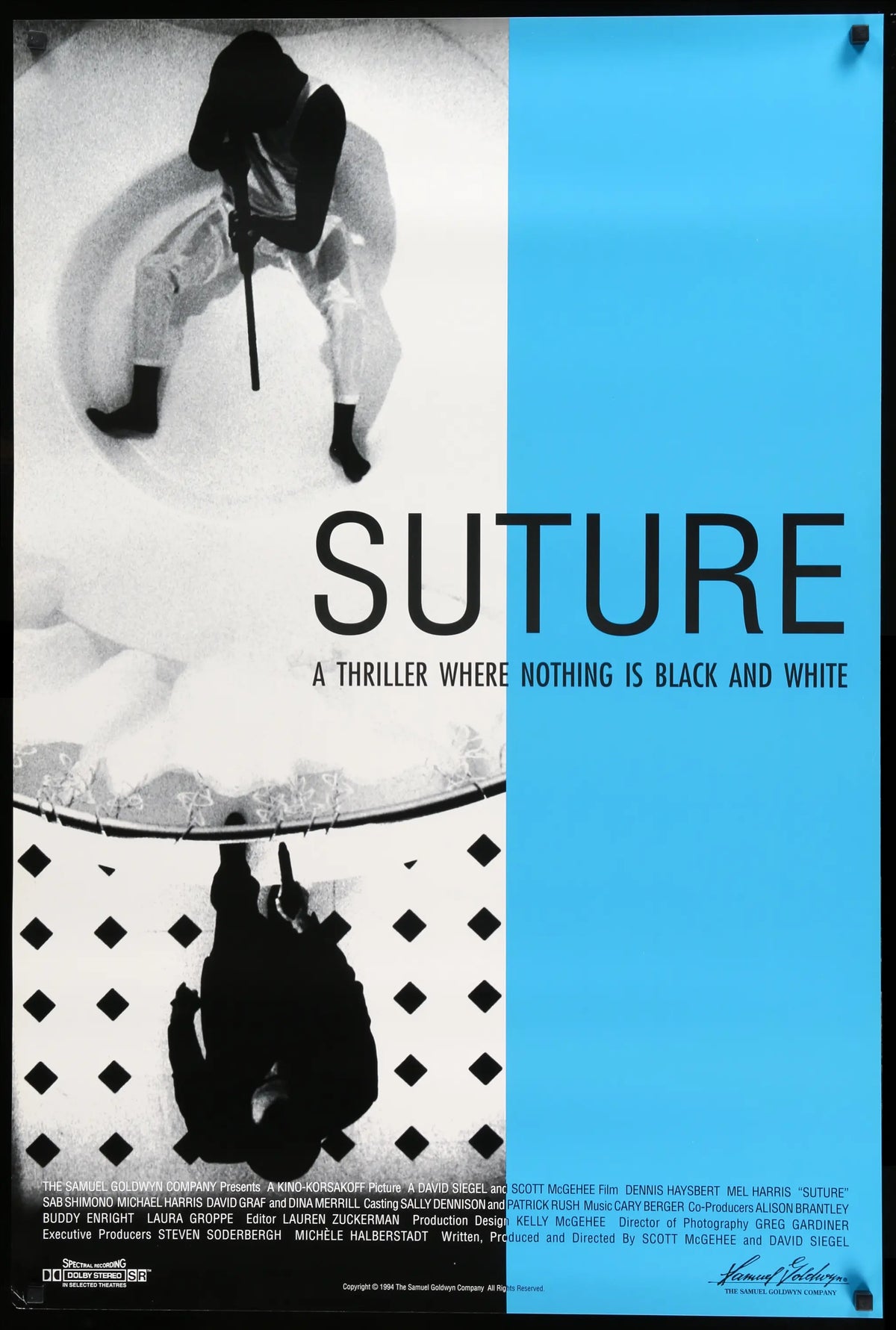 Suture (1993) original movie poster for sale at Original Film Art - Vintage Movie Posters
