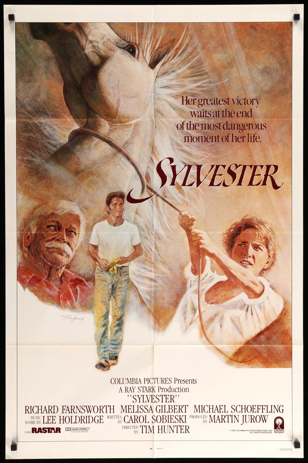 Sylvester (1985) original movie poster for sale at Original Film Art