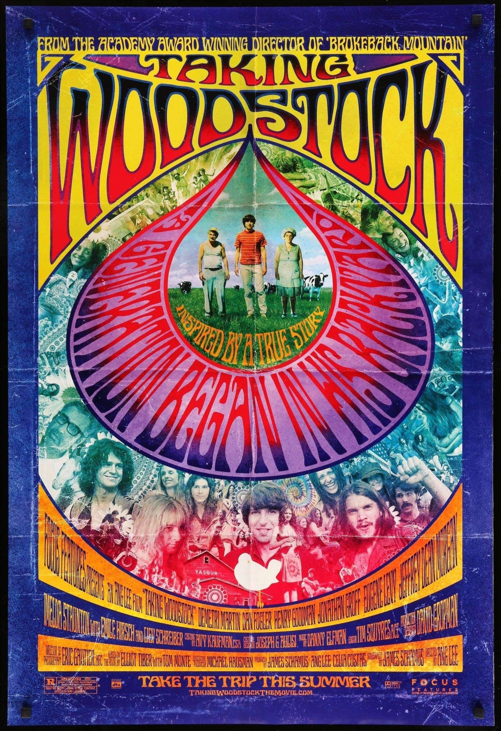 Taking Woodstock (2009) Original One-Sheet Movie Poster - Original